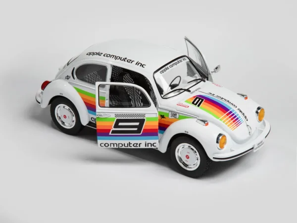 VOLKSWAGEN BEETLE 1303 K3 TRIBUTE WHITE 1975 miniature 1/18 Solido collection