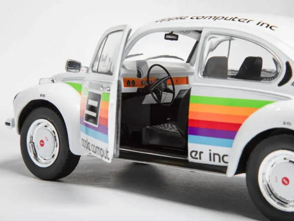 VOLKSWAGEN BEETLE 1303 K3 TRIBUTE WHITE 1975 miniature 1/18 Solido collection