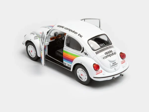 VOLKSWAGEN BEETLE 1303 K3 TRIBUTE WHITE 1975 miniature 1/18 Solido collection