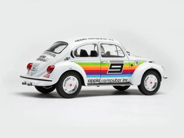 VOLKSWAGEN BEETLE 1303 K3 TRIBUTE WHITE 1975 miniature 1/18 Solido vue arriere droite