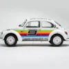 VOLKSWAGEN BEETLE 1303 K3 TRIBUTE WHITE 1975 miniature 1/18 Solido vue cote gauche