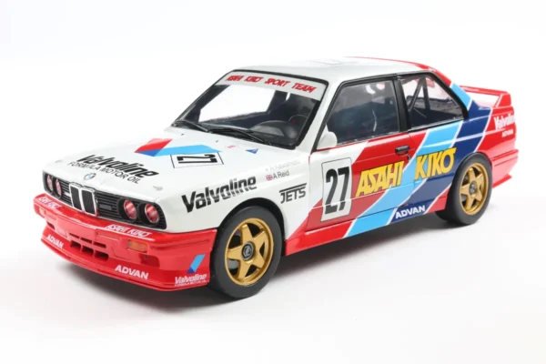 BMW M3 WHITE #27 KAWAMOTO /REID JTCC 1986 - 1/18 Solido