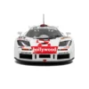 MCLAREN F1 GTR SHORT TAIL WHITE #01 N.PIQUET / J.CECOTTO 2 HORAS DE BRASILIA 1996 - 1/18 Solido
