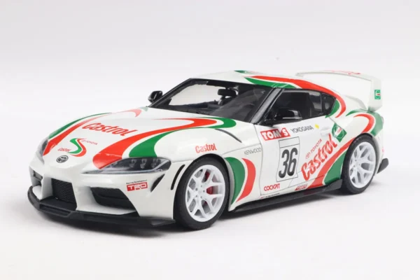 TOYOTA GR SUPRA TOYOTA RACING TRIBUTE WHITE 2024 - 1/18 Solido