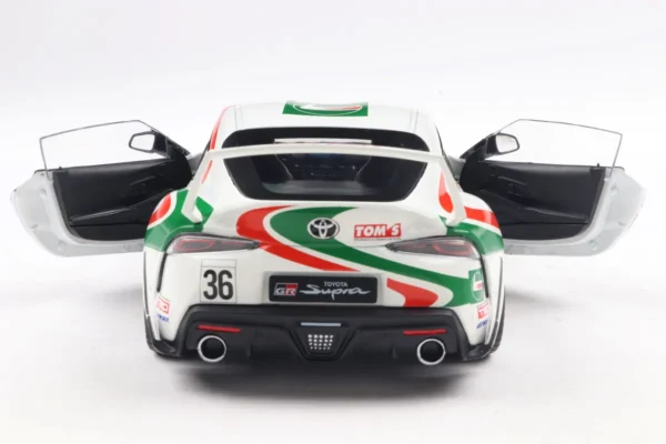 TOYOTA GR SUPRA TOYOTA RACING TRIBUTE WHITE 2024 - 1/18 Solido
