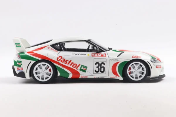 TOYOTA GR SUPRA TOYOTA RACING TRIBUTE WHITE 2024 - 1/18 Solido