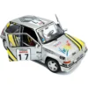 RENAULT 5 GT TURBO MK2 SILVER #17 A.OREILLE TOUR DE CORSE 1989 miniature 1/18 Solido collection