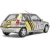 RENAULT 5 GT TURBO MK2 SILVER #17 A.OREILLE TOUR DE CORSE 1989 miniature 1/18 Solido vue arriere droite