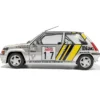 RENAULT 5 GT TURBO MK2 SILVER #17 A.OREILLE TOUR DE CORSE 1989 miniature 1/18 Solido vue cote gauche