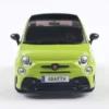 FIAT F595 ABARTH VERDE ADRENALINA 2023 miniature 1/18 Solido vue de face