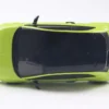 FIAT F595 ABARTH VERDE ADRENALINA 2023 miniature 1/18 Solido vue du dessus