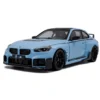 BMW M2 PERFORMANCE PARTS ZANDVOORT BLUE 2024 miniature 1/18 Solido vue avant gauche