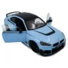 BMW M2 PERFORMANCE PARTS ZANDVOORT BLUE 2024 miniature 1/18 Solido collection