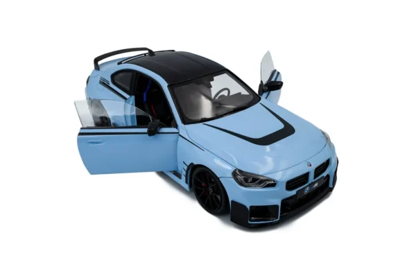 BMW M2 PERFORMANCE PARTS ZANDVOORT BLUE 2024 miniature 1/18 Solido collection