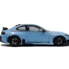 BMW M2 PERFORMANCE PARTS ZANDVOORT BLUE 2024 miniature 1/18 Solido vue cote droit