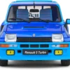 RENAULT 5 TURBO BLEU OLYMPE 1981 - 1/18 Solido RENAULT 5 TURBO BLEU OLYMPE 1981 miniature 1/18 Solido vue de face