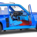 RENAULT 5 TURBO BLEU OLYMPE 1981 miniature 1/18 Solido vue arriere droite