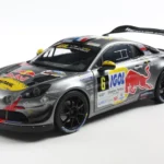 LPINE A110 RGT+ GREY #6 S.LOEB / L.GODEY RALLYE DU MONT BLANC 2024 miniature 1/18 Solido vue avant gauche