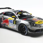 ALPINE A110 RGT+ GREY #6 S.LOEB / L.GODEY RALLYE DU MONT BLANC 2024 miniature 1/18 Solido vue avant droite