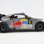 ALPINE A110 RGT+ GREY #6 S.LOEB / L.GODEY RALLYE DU MONT BLANC 2024 miniature 1/18 Solido vue cote droit