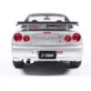 NISSAN SKYLINE GT-R (BNR34) WITH NISMO PARTS SILVER 1999 - 1/18 Solido NISSAN SKYLINE GT-R (BNR34) WITH NISMO PARTS SILVER 1999 miniature 1/18 Solido collection