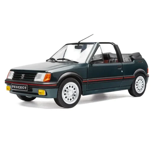 PEUGEOT 205 CTI GREEN 1986 - 1/18 SOLIDO PEUGEOT 205 CTI GREEN 1986 miniature 1/18 Solido vue avant gauche
