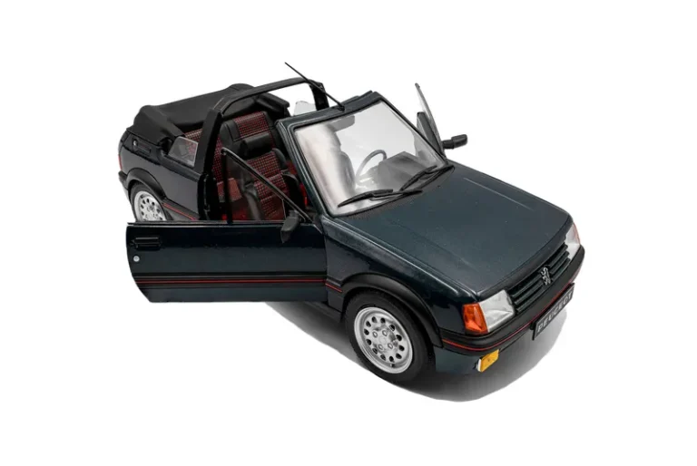 PEUGEOT 205 CTI GREEN 1986 miniature 1/18 Solido vue avant droite