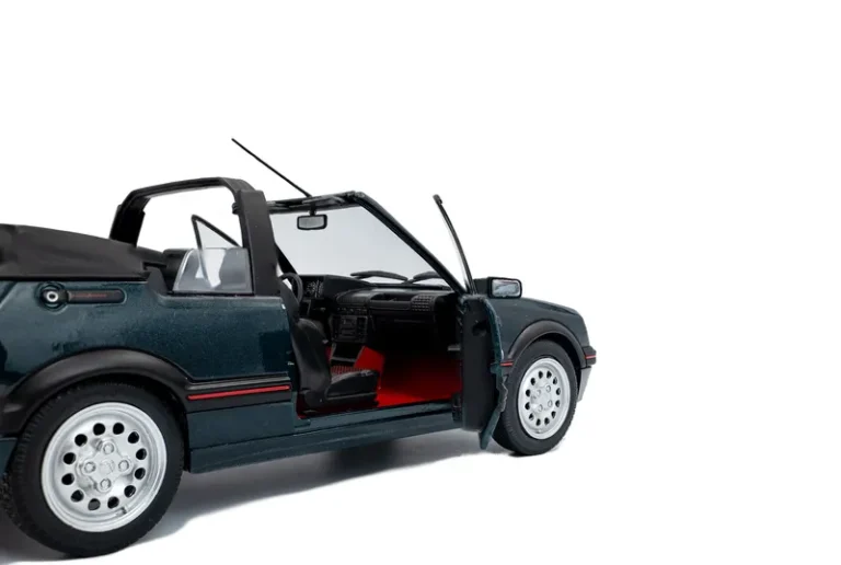 PEUGEOT 205 CTI GREEN 1986 miniature 1/18 Solido collection