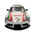 TOYOTA GR SUPRA TOYOTA RACING TRIBUTE WHITE 2024 miniature 1/18 Solido vue de face