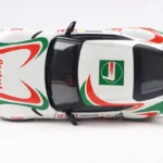 TOYOTA GR SUPRA TOYOTA RACING TRIBUTE WHITE 2024 miniature 1/18 Solido vue du dessus