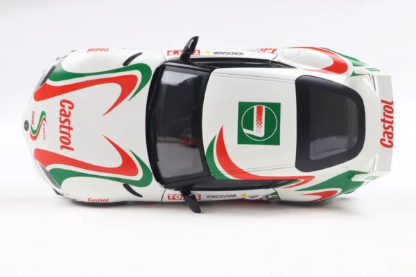 TOYOTA GR SUPRA TOYOTA RACING TRIBUTE WHITE 2024 miniature 1/18 Solido vue du dessus