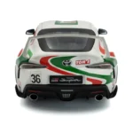 TOYOTA GR SUPRA TOYOTA RACING TRIBUTE WHITE 2024 miniature 1/18 Solido vue arriere