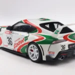 TOYOTA GR SUPRA TOYOTA RACING TRIBUTE WHITE 2024 miniature 1/18 Solido vue arriere gauche