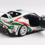 TOYOTA GR SUPRA TOYOTA RACING TRIBUTE WHITE 2024 miniature 1/18 Solido collection