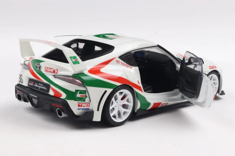 TOYOTA GR SUPRA TOYOTA RACING TRIBUTE WHITE 2024 miniature 1/18 Solido collection