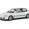 HONDA CIVIC (EG6) FROST WHITE 1991 miniature 1/18 Solido vue avant gauche