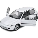 HONDA CIVIC (EG6) FROST WHITE 1991 miniature 1/18 Solido collection