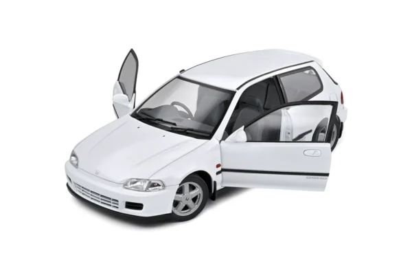 HONDA CIVIC (EG6) FROST WHITE 1991 miniature 1/18 Solido collection