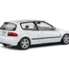 HONDA CIVIC (EG6) FROST WHITE 1991 miniature 1/18 Solido collection
