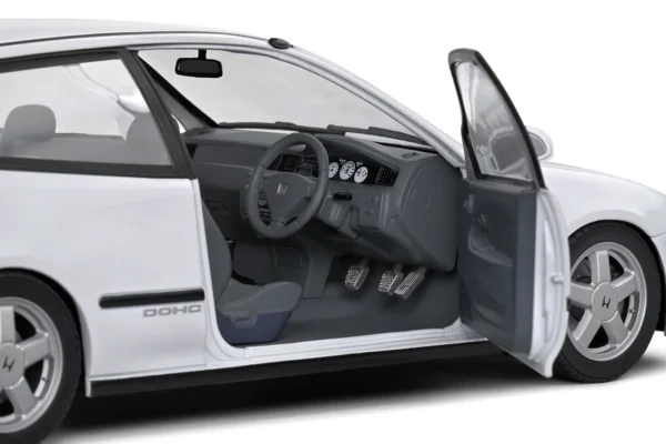 HONDA CIVIC (EG6) FROST WHITE 1991 miniature 1/18 Solido collection