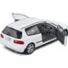 HONDA CIVIC (EG6) FROST WHITE 1991 miniature 1/18 Solido collection