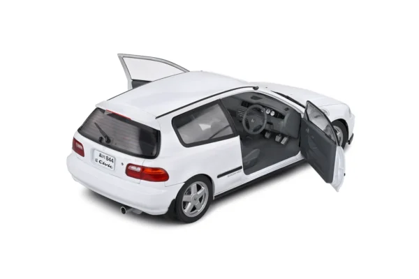 HONDA CIVIC (EG6) FROST WHITE 1991 miniature 1/18 Solido collection