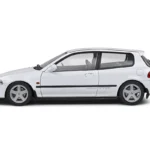 HONDA CIVIC (EG6) FROST WHITE 1991 miniature 1/18 Solido vue cote gauche