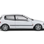 HONDA CIVIC (EG6) FROST WHITE 1991 miniature 1/18 Solido vue cote droit