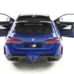 BMW M5 TOURING M MARINA BAY BLUE METALLIC 2024 miniature 1/18 Solido collection