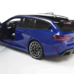BMW M5 TOURING M MARINA BAY BLUE METALLIC 2024 miniature 1/18 Solido collection