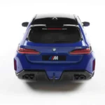BMW M5 TOURING M MARINA BAY BLUE METALLIC 2024 miniature 1/18 Solido vue arriere